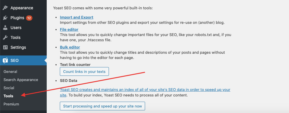 WordPress SEO Tools