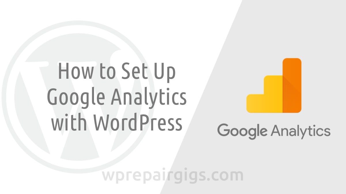 Google Analytics with WordPress