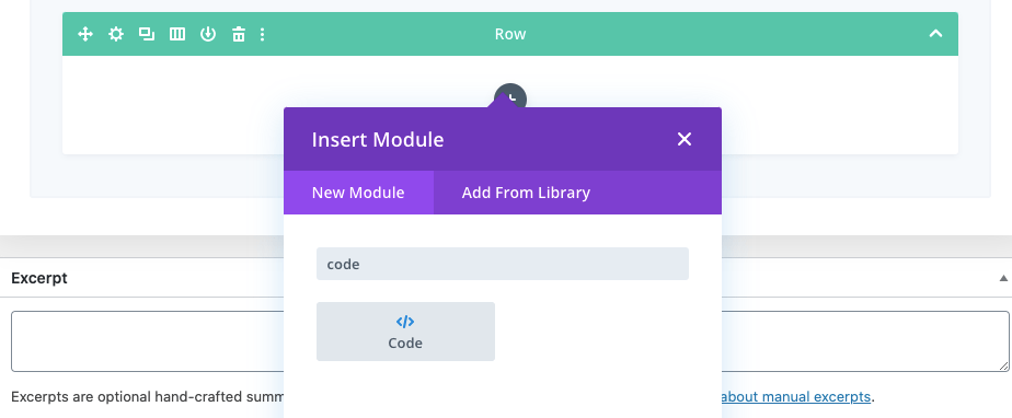 Divi Code Module