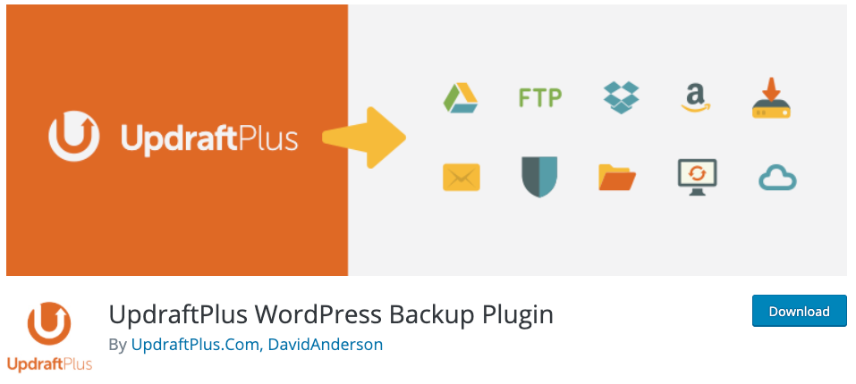 Updraft Plus WordPress Plugin